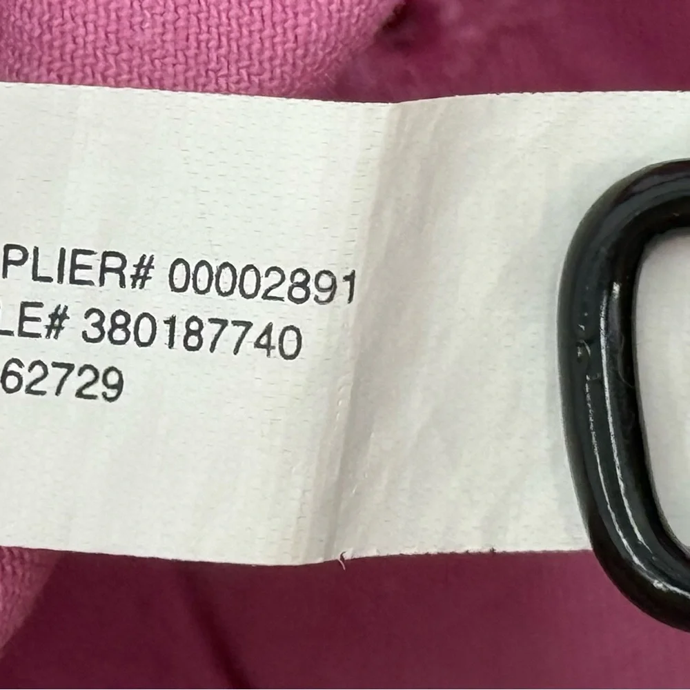 Polo Ralph Lauren Big Blue Pony #3 Pink Toddler Cap w/ Elastic Back Strap 9-24 M